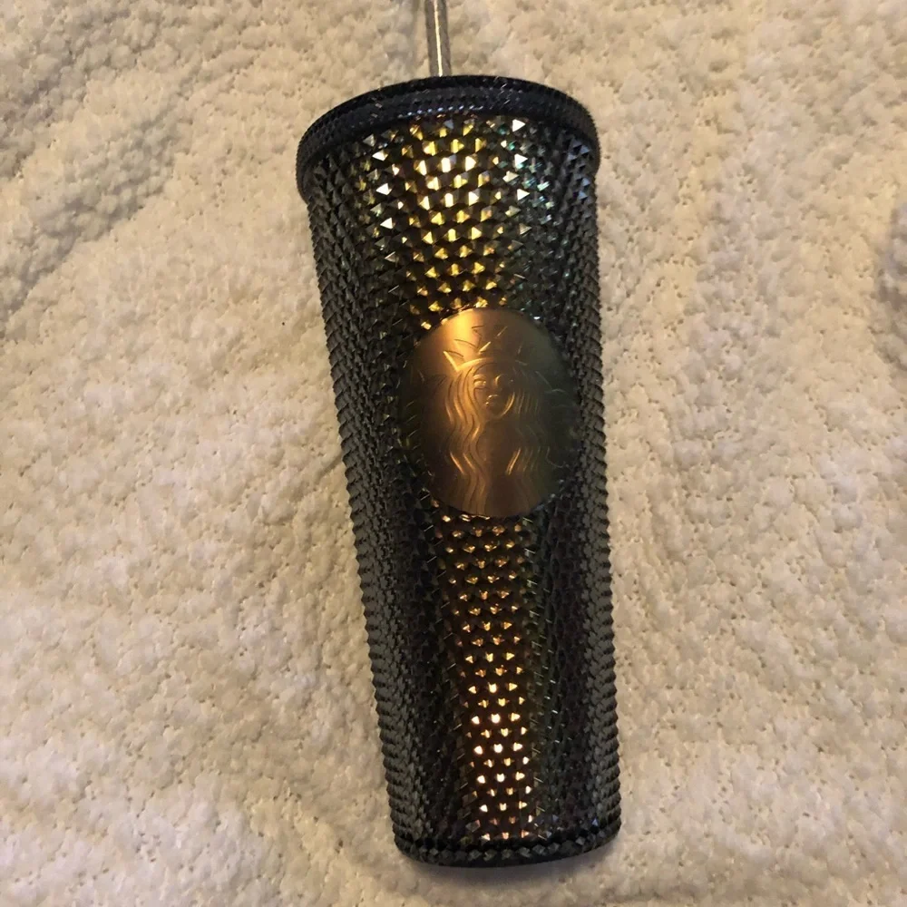 Starbucks dark bling unicorn tumbler